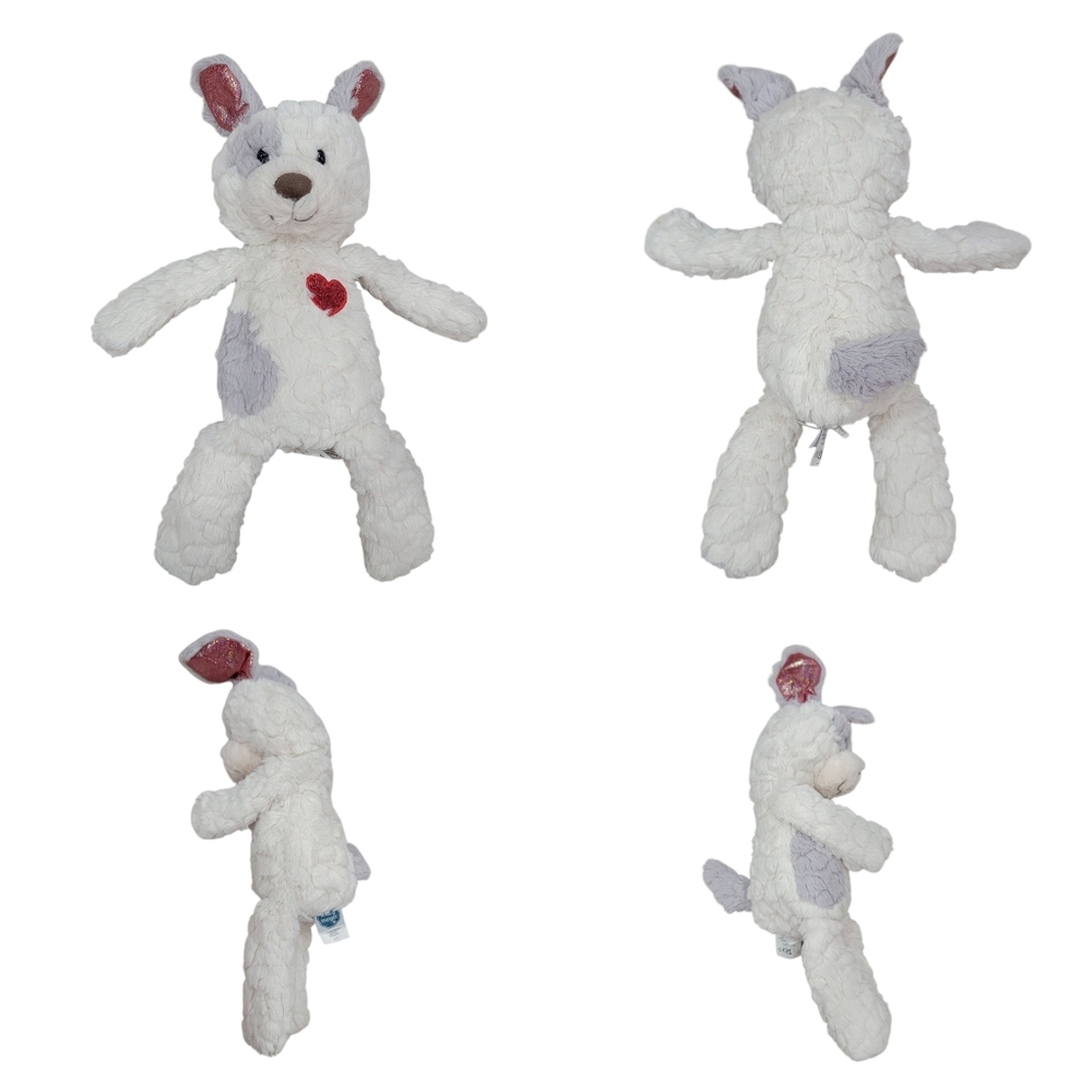 Mary Meyer Stuffed Animal Putty Beau Puppy 13″ Ultra Soft Love Heart Plu… - Picture 9 of 15